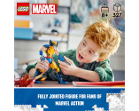 LEGO® Super Heroes 76257 Wolverine Construction Figure, Age 8+, Building Blocks, 2023 (327pcs)