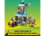 LEGO® Jurassic World 76957 Velociraptor Escape, Age 4+, Building Blocks, 2023 (137pcs)
