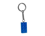 LEGO® LEL Iconic 850152 2x4 Stud Blue Key Chain, Age 6+, Accessories, 2003 (1pc)
