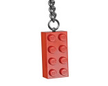 LEGO® LEL Iconic 850154 2x4 Stud Red Key Chain, Age 6+, Accessories, 2023 (1pc)