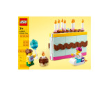 LEGO® LEL Iconic 40641 Birthday Cake, Age 7+, Building Blocks, 2023 (211pcs)