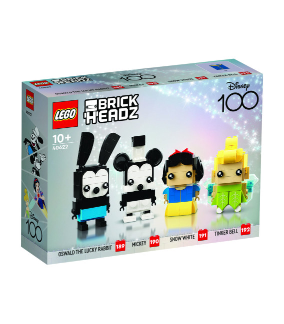 LEGO® LEL BrickHeadz 40622 Disney 100th Celebration, Age 10+, Building Blocks, 2023 (501pcs)