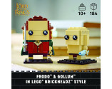 LEGO® LEL BrickHeadz 40630 Frodo & Gollum, Age 10+, Building Blocks, 2023 (184pcs)