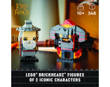 LEGO® LEL BrickHeadz 40631 Gandalf the Grey & Balrog, Age 10+, Building Blocks, 2023 (348pcs)