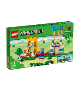 LEGO® Minecraft 21249 The Crafting Box 4.0, Age 8+, Building Blocks, 2023 (605pcs)