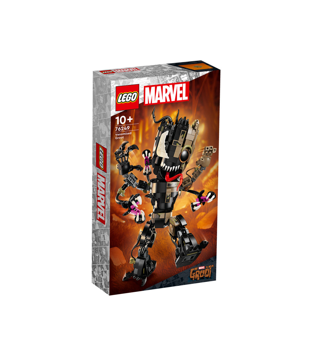 LEGO Marvel Super Heroes GROOT figures compared 