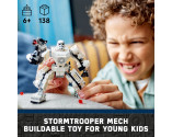 LEGO® Star Wars 75370 Stormtrooper Mech, Age 6+, Building Blocks, 2023 (138pcs)