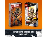 LEGO® Super Heroes 76249 Venomized Groot, Age 10+, Building Blocks, 2023 (630pcs)