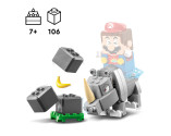 LEGO® Super Mario 71420 Rambi the Rhino Expansion Set, Age 7+, Building Blocks, 2023 (106pcs)