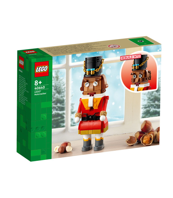 LEGO® LEL Iconic 40640 LEGO® Nutcracker, Age 8+, Building Blocks, 2023 (208pcs)