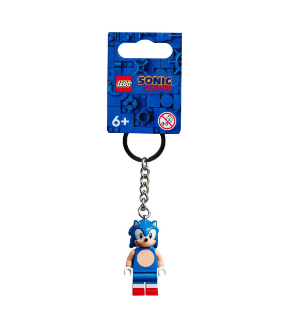 LEGO® LEL Sonic 854239 Sonic the Hedgehog™ Key Chain, Age 6+, Building Blocks, 2031 (1pcs)