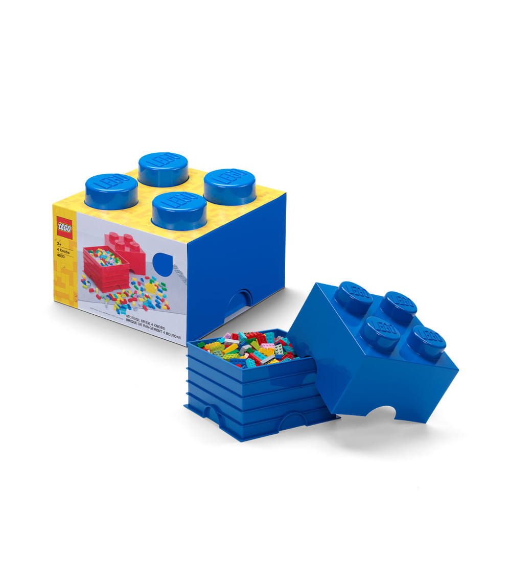 Blue Lego Storage Brick –