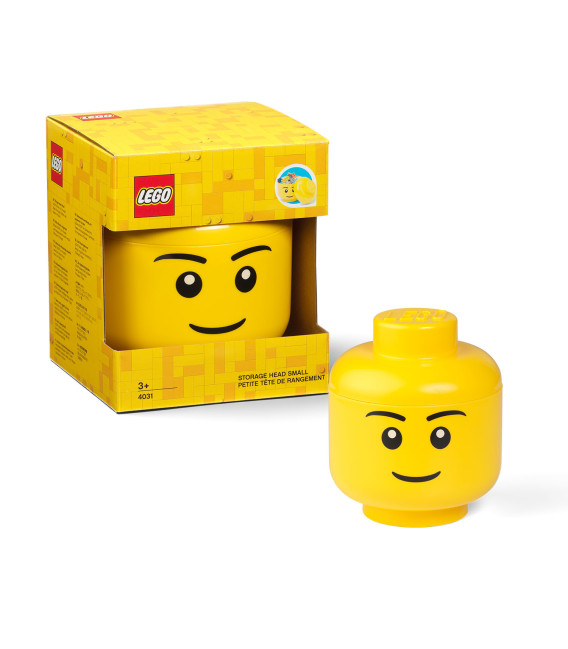 LEGO® Storage Head (Small) Boy - Yellow