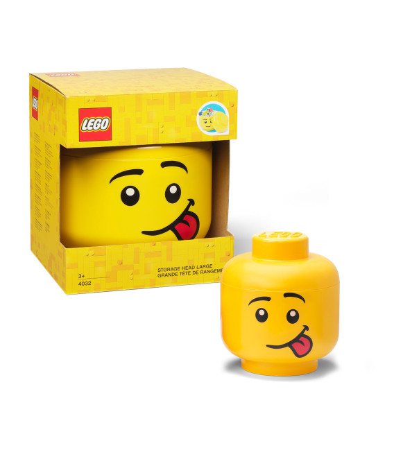 LEGO® Storage Head (Large) Silly - Yellow