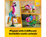 LEGO® Creator 3 in 1 31144 Exotic Pink Parrot, Age 7+, Building Blocks, 2023 (253pcs)