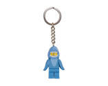 LEGO® LEL Iconic 853666 Shark Suit Guy Key Chain, Age 6+, Accessories, 2017 (1pc)