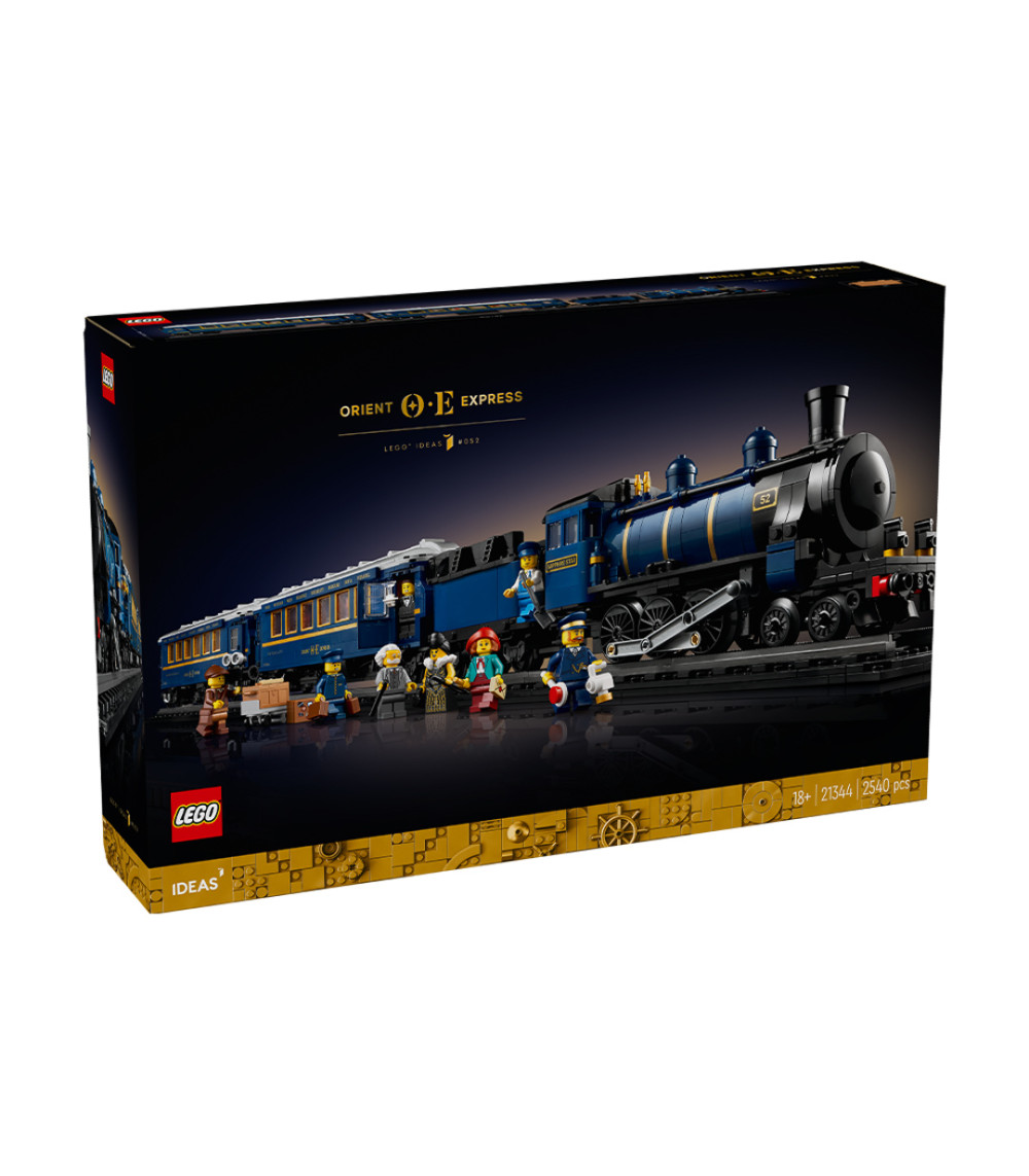 LEGO Ideas 21344 The Orient Express Train – LEGO Speed Build Review 
