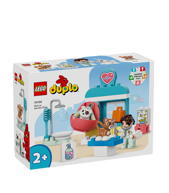 LEGO® DUPLO 10438 Visit to the Vet Clinic, Age 2+, Building Blocks, 2024 (28pcs)