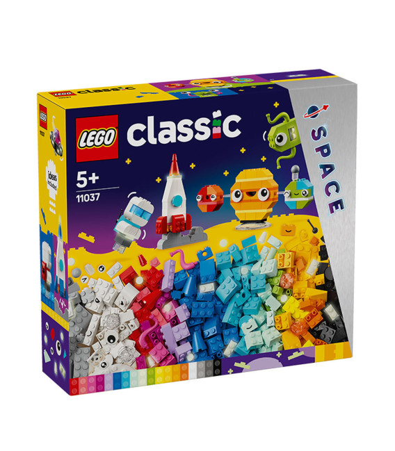 LEGO® Classic 11037 Creative Space Planets, Age 5+, Building Blocks, 2024 (450pcs)
