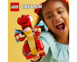 LEGO® Creator 3 in 1 31145 Red Dragon, Age 6+, Building Blocks, 2024 (149pcs)