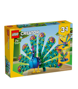 LEGO® Creator 3 in 1 31157 Exotic Peacock, Age 7+, Building Blocks, 2024 (355pcs)
