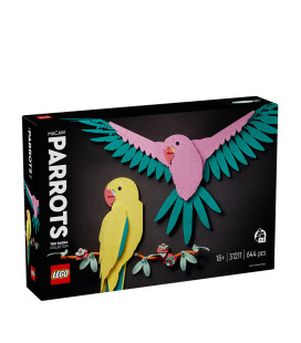 LEGO® ART 31211 The Fauna Collection  Macaw Parrots, Age 18+, Building Blocks, 2024 (644pcs)