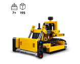 LEGO® Technic 42163 Heavy-Duty Bulldozer, Age 7+, Building Blocks, 2024 (195pcs)