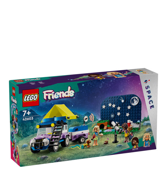 LEGO® Friends 42603 Stargazing Camping Vehicle, Age 7+, Building Blocks, 2024 (364pcs)