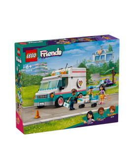LEGO® Friends 42613 Heartlake City Hospital Ambulance, Age 6+, Building Blocks, 2024 (344pcs)