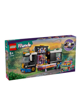 LEGO® Friends 42619 Pop Star Music Tour Bus, Age 8+, Building Blocks, 2024 (845pcs)