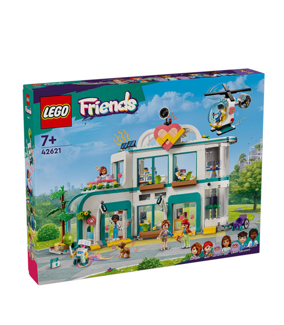 LEGO® Friends 42621 Heartlake City Hospital, Age 7+, Building Blocks, 2024 (1045pcs)