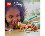 LEGO® Disney Princess 43233 Belle's Storytime Horse Carriage, Age 5+, Building Blocks, 2024 (62pcs)
