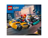 LEGO® City 60400 Go-Karts and Race Drivers, Age 5+, Building Blocks, 2024 (99pcs)