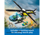 LEGO® City 60405 Emergency Rescue Helicopter, Age 6+, Building Blocks, 2024 (226pcs)