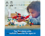 LEGO® City 60413 Fire Rescue Plane, Age 6+, Building Blocks, 2024 (478pcs)