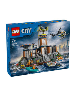 LEGO® City 60419 Police Prison Island, Age 7+, Building Blocks, 2024 (980pcs)