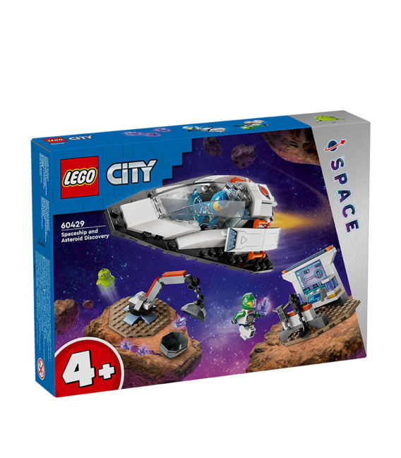 LEGO® City 60429 Spaceship and Asteroid Discovery, Age 4+, Building Blocks, 2024 (126pcs)