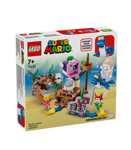 LEGO® Super Mario 71432 Dorrie's Sunken Shipwreck Adventure Expansion Set, Age 7+, Building Blocks, 2024 (500pcs)