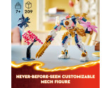 LEGO® Ninjago 71807 Sora's Elemental Tech Mech, Age 7+, Building Blocks, 2024 (209pcs)