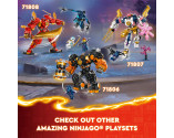 LEGO® Ninjago 71808 Kai's Elemental Fire Mech, Age 7+, Building Blocks, 2024 (322pcs)