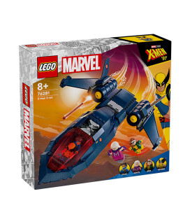 LEGO® Super Heroes 76281 X-Men X-Jet, Age 8+, Building Blocks, 2024 (359pcs)