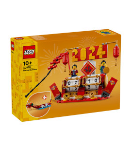 LEGO® LEL Iconic 40678 Festival Calendar, Age 10+, Building Blocks, 2024 (345pcs)