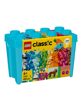 LEGO® Classic 11038 Vibrant Creative Brick Box, Age 4+, Building Blocks, 2024 (850pcs)