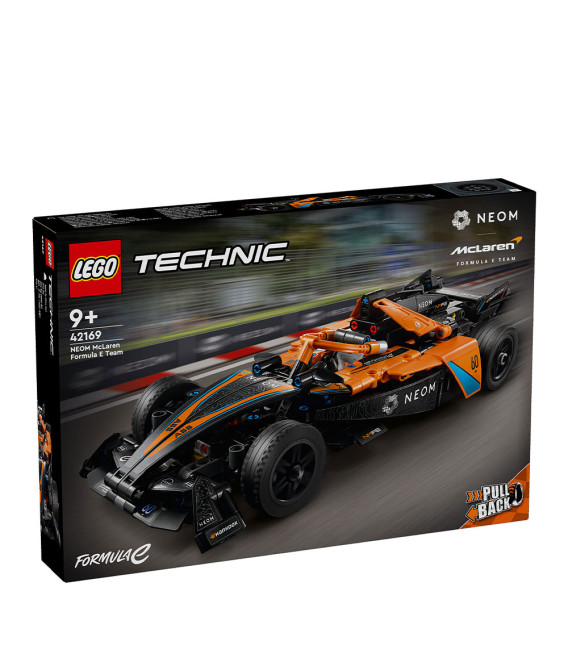 LEGO® Technic 42169 NEOM McLaren Formula E Race Car, Age 9+, Building Blocks, 2024 (452pcs)