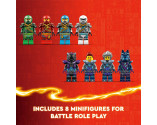 LEGO® Ninjago 71813 Wolf Mask Shadow Dojo, Age 9+, Building Blocks, 2024 (1190pcs)