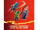 LEGO® Ninjago 71817 Lloyd's Elemental Power Mech, Age 7+, Building Blocks, 2024 (253pcs)