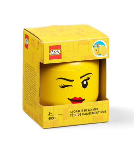 LEGO® Storage Head (Mini) Winking -Yellow