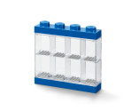 LEGO® Minifigure Display Case 8 (4 Knob) - Blue