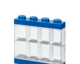 LEGO® Minifigure Display Case 8 (4 Knob) - Blue