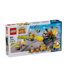 LEGO® Despicable Me 4 75580 Minions and Banana Car, Age 6+, Building Blocks, 2024 (136pcs)